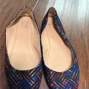 Mix No. 6 Colorful Patterned Women's Flats